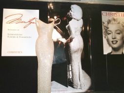Monroe posó para el fotógrafo estadounidense Richard Avedon con ese vestido. NTX / ARCHIVO