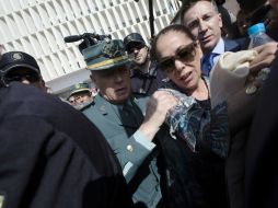 La española ingresó a la prisión para cumplir la pena de dos años por el blanqueo de beneficios ilícitos. EFE / ARCHIVO