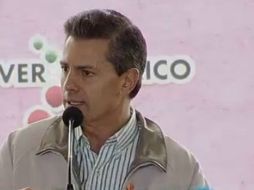 En Pachuca, Hidalgo, el Presidente encabezó la Conmemoración del Día Internacional de la Eliminación de la Violencia Contra la Mujer. ESPECIAL /