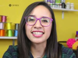 Liz invita a través de sus videos a crear manualidades con todo tipo de materiales YOUTUBE / Craftingeek