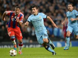 Sergio Agüero salva a su equipo de una eliminación casi segura. AFP / O. Scarff
