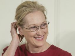 La ganadora de múltiples premios Oscar estuvo a punto de caer en la grabación de la cinta 'Into the Woods'. EFE / M. Reynolds