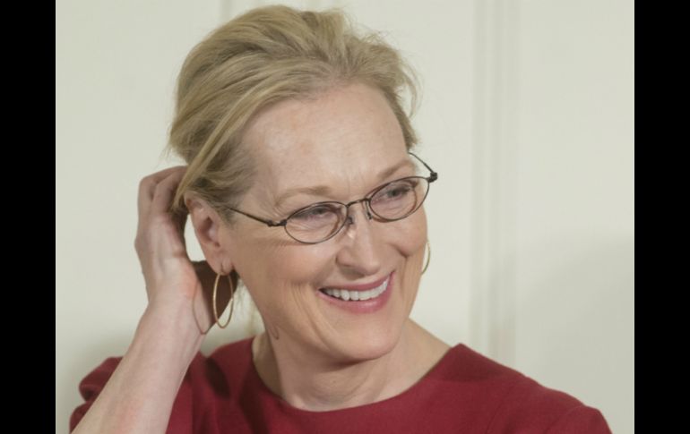 La ganadora de múltiples premios Oscar estuvo a punto de caer en la grabación de la cinta 'Into the Woods'. EFE / M. Reynolds