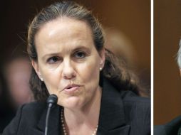 Fluornoy tenía posibilidades de convertirse en la primera mujer en dirigir al mayor ejército del m AFP / ARCHIVO