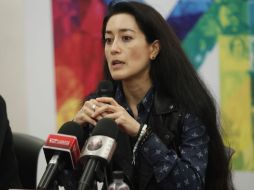 Avelina Lésper, curadora de 'Un milenio visto por el arte'. EL INFORMADOR / E. Flores