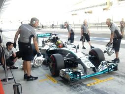 Wehrlein fue el más rápido, delante de Ferrari y Toro Rosso. TWITTER / @MercedesAMGF1