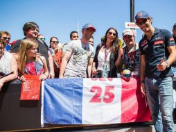 Vergne (d) llegó a esta escudería en 2012. TWITTER / @JeanEricVergne