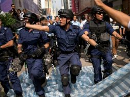 Los policías ya fueron apartados de sus puestos y el departamento de policías investiga los hechos ocurridos. AFP / A. Ogle