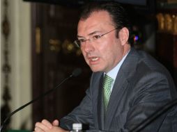 Luis Videgaray Caso expone que este apoyo complementa el marco de política macroeconómica de México. NTX / ARCHIVO