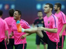 Vermaelen llegó del Arsenal el pasado verano y aún no participa en juego oficial. TWITTER / @FCBarcelona_ES
