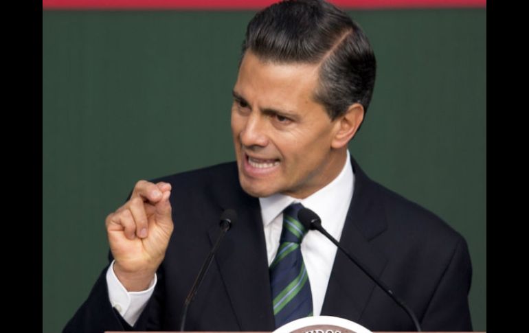 El Presidente de la República participa en la 56 Semana Nacional de la Radio y la Televisión. AP / E. Verdugo