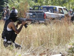 La Procuraduría de Michoacán no reconoce que los plagiados sean elementos del cuerpo policíaco de la Fuerza Rural. EFE / ARCHIVO