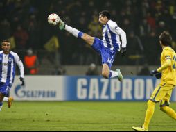 Héctor Herrera (16) anotó un golazo y sirvió dos asistencias en el triunfo a domicilio del Porto sobre el BATE Borisov por 3-0. MEXSPORT / L. De Castro