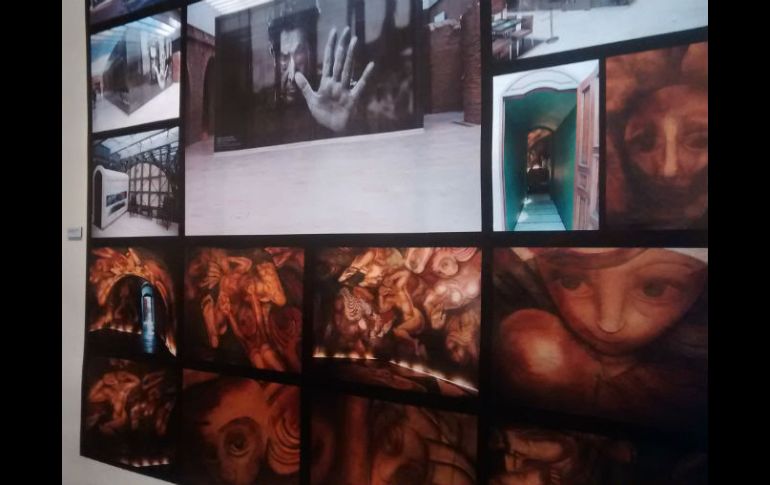 La exposición recorre la historia del mural 'Ejército Plástico'. EL INFORMADOR / I. Martínez