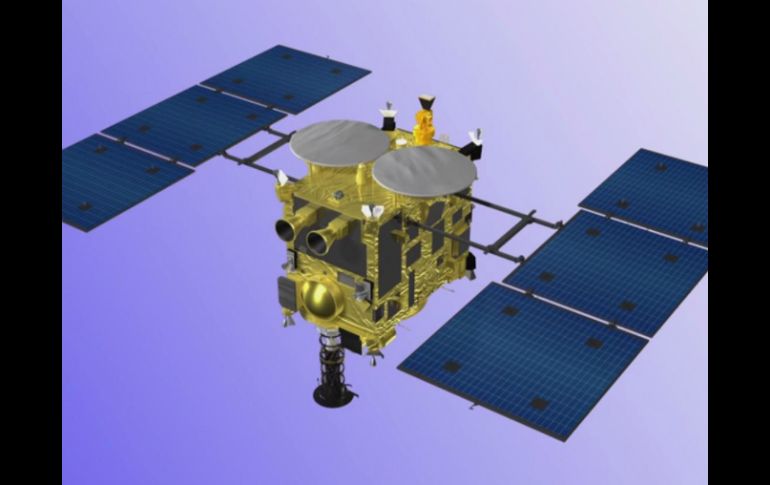 Hayabusa 2 tardará tres años y medio en alcanzar su objetivo, que es recolectar piedras y arena del asteroide 1999JU3. YOUTUBE / JAXA