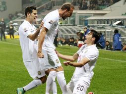 Los Gialloblu abren el marcador, sin embargo no logran mantener la ventaja. EFE / S. Campanini