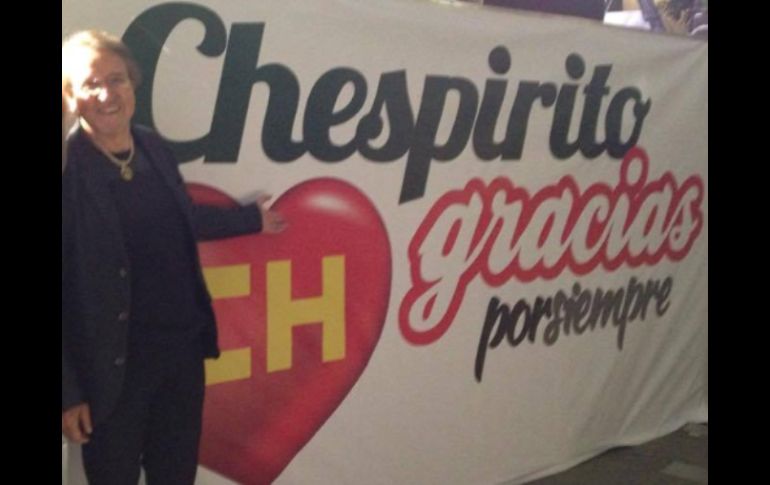 Villagrán comparte varias fotos en su cuenta de Facebook, en homenaje a su compañero. FACEBOOK / Carlos Villagran Eslava