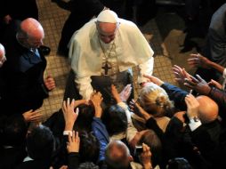 Asegura que la situación de los refugiados es una 'triste consecuencia de la guerra que siempre es un mal y nunca la solución'. AFP / O. Kose