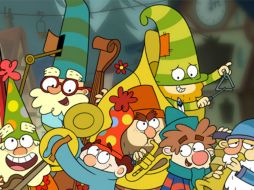 Los enanos son constantemente convocados por la 'Reina Delicia' para castigar a un par de brujos que desean derrocarla. ESPECIAL / disneylatino.com