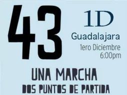 Piden a los asistentes que vayan vestidos de negro y lleven veladoras, además de invitarlos a no ir embozados. FACEBOOK / 1D Paro Nacional