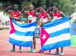 En el atletismo, de las 45 medallas de oro en disputa, los cubanos se adjudicaron 23. EFE / M. Castillo