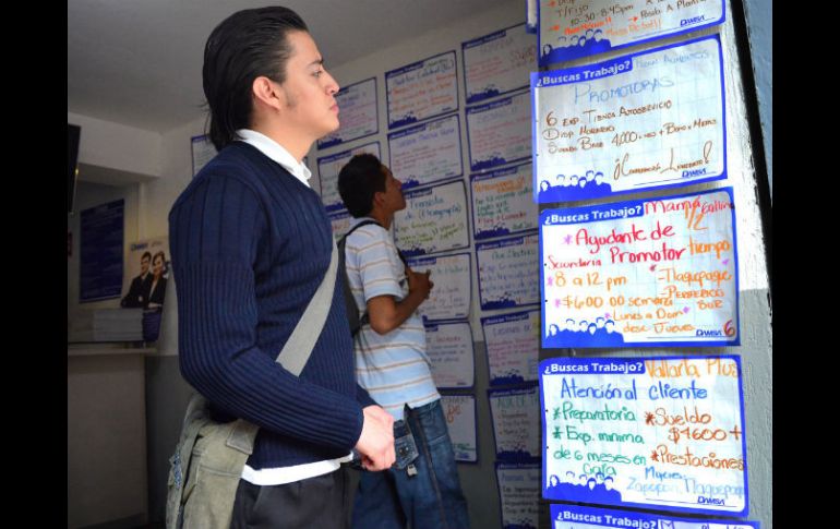 El sector que menos empleo tiene se encuentra entre las personas que tienen entre los 15 y los 29 años. EL INFORMADOR / F. Atilano