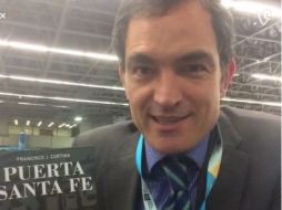 Francisco Cortina presenta su primera novela en la FIL. EL INFORMADOR / O. García