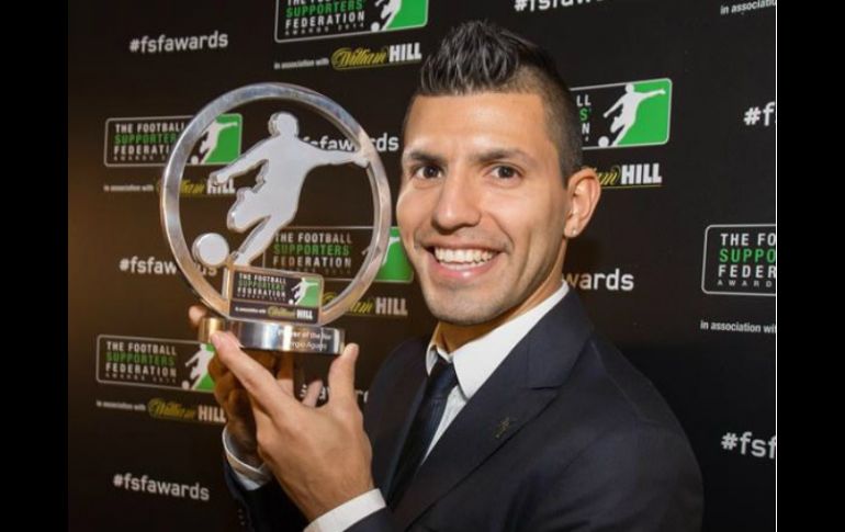 Agüero ya tiene 100 juegos con el Man City en la Premier. TWITTER / @MCFC