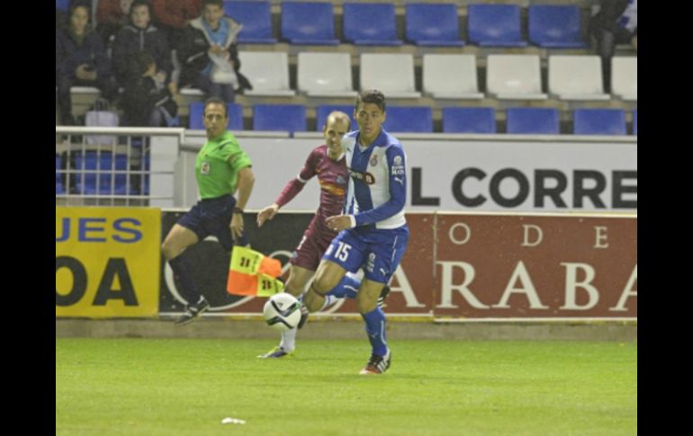 El central vuelve a la cancha tras estar fuera cinco meses por una lesión. ESPECIAL / rcdespanyol.com