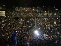 Miguel Ángel Mancera destaca que la marcha de este lunes se desarrolló con tranquilidad. AFP / ARCHIVO