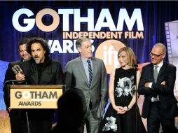 El cineasta mexicano conquista al público y a los críticos en los premios Gotham. AP / E. Agostini