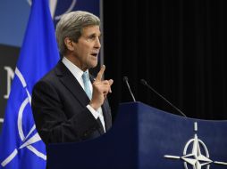 El diplomático estadunidense dice que su país está comprometido a luchar contra los extremistas islamistas. AFP / J. Thys