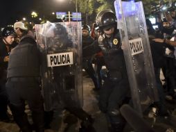 Hasta el momento, la Procuraduría del DF no cuenta con material que demuestre su participación en actos vandálicos. AFP / Y. Cortez