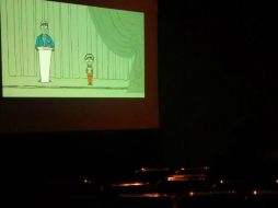 En la reunión se proyectó el corto de Miguel Gallardo. EL INFORMADOR / J. Pérez