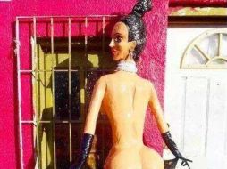 La piñata revive la polémica imagen de Kim Kardashian. FACEBOOK / Piñatería Ramírez