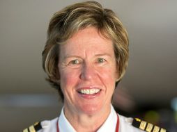 La comandante de la flota de Boeing 767 de Qantas fue la ganadora en esta selección. AFP / B. Winstone