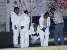 En el lugar se encontraron cinco casquillos calibre .38 super. ESPECIAL /