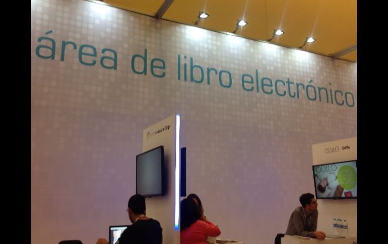 En la FIL existe el Área de Libro Electrónico, en el Área Internacional de Expo Guadalajara. ESPECIAL / MAR ADENTRO