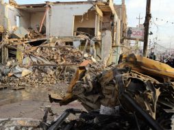 Varios explosivos habían sido colocados en medio de labores de búsqueda y detención de los extremistas. AP / K. Kadim