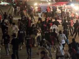 El pasado domingo, tras el partido Atlas-Monterrey, se presentaron disturbios que terminaron con ciudadanos y policías lesionados. EL INFORMADOR / ARCHIVO