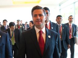 Peña Nieto llama a afrontar la coyuntura generando mayores niveles de confianza, con decisión y consistencia. NTX / ARCHIVO