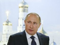 El jefe del Kremlin denuncia el incumplimiento por ambas partes del conflicto en Ucrania de los acuerdos de Minsk. EFE / M. Zmeyev