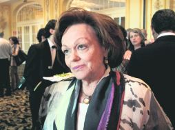 Orgullo. Palazuelos, una de las representantes más destacadas de la gastronomía mexicana. NTX / J. Rojas