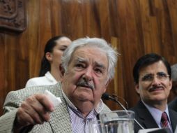 Sin un escrito de por medio, Mujica se dirigió un mensaje claro en el que aseguró que la vida es la moneda más grandiosa. EL INFORMADOR / F. Atilano