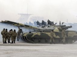 'Nuestros militares no ceden, todos los ataques han sido repelidos', sostiene Lisenko. EFE / M. Markiv