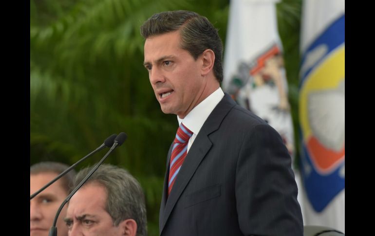 Peña Nieto estará acompañado por su esposa, Angélica Rivera de Peña. NTX / ARCHIVO