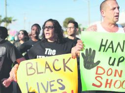 Miles de estadounidenses han salido a las calles para protestar por los recientes conflictos raciales registrados en varias ciudades. AFP /