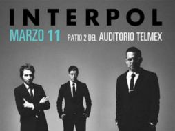 Los liderados por Paul Banks estarán presentes en el Patio 2 del Auditorio Telmex. FACEBOOK / Auditorio Telmex