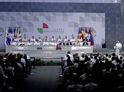 Los trabajos de la XXIV Cumbre Iberoamericana continúan. SUN / Y. Xolalpa