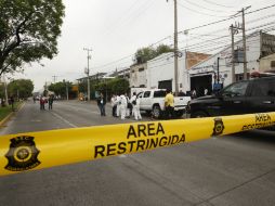 Autoridades recabaron pistas en el lugar de la agresión para dar con los responsables. EL INFORMADOR / ARCHIVO